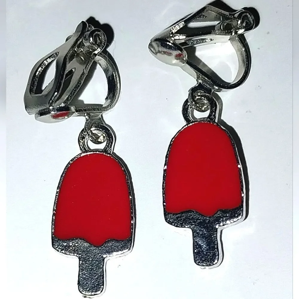 Super cute kid's fashion clip-on earrings - Picture 5 of 5